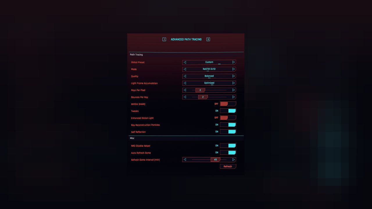 Advanced Path Tracing for Cyberpunk 2077 - Cyberpunk 2077 mods - Mythiq.net